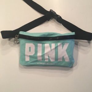 NEW VS PINK Blue Fanny Pack